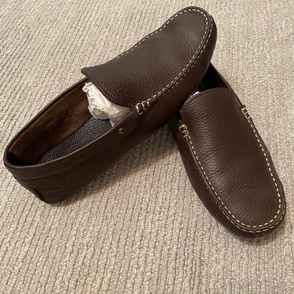 TODS Brown Leather Loafers size 8.5 (EU 41)